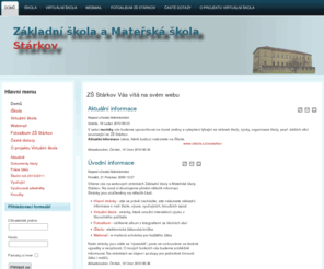 zsstarkov.cz: ZŠ Stárkov Vás vítá na svém webu
Joomla! - nástroj pro dynamický portál a redakční systém