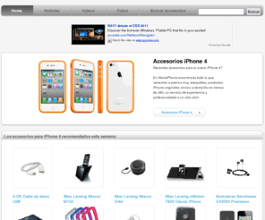 accesoriosiphone4.com: Accesorios iPhone 4
Necesitas accesorios para tu nuevo iPhone 4? En AlertaiPhone encontrarás todo lo que necesitas a precios muy asequibles, productos iPhone originales, envíos a domicilio en menos de 48h, un servicio de experiencia y profesionalidad a un sólo click.