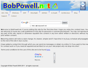 bobpowell.net: 
