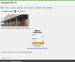 olympiapier21.com: Welcome to Olympia Grill at Pier 21! - Olympia Pier 21
Gulf Coast Seafood on Pier 21