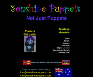 sonshinepuppets.com: Puppets, Puppets & More Puppets
