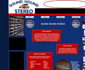 soundhoundstereoidaho.com: Auto Stereo Sound Systems, Trucks, - Nampa/Caldwell, Idaho
Sound Hound Stereo - Caldwell, Idaho. Auto Stereo Systems, Trucks, Boats. Amps, Kicker, Rockford, Kenwood, Viper, Pioneer, and more.