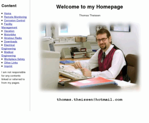 thomas-theissen.com: World's Best Homepage
Main Page Thomas Theissen