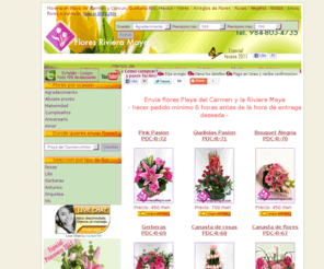 floresrivieramaya.com: Floreria en Playa del Carmen, Quintana Roo | Flores a domicilio
Floreria en Playa del Carmen y la Riviera Maya, con envio a domicilio. Envios el mismo dia. Catalogo de arreglos florales Playa del Carmen. Ramos de novia y flores para bodas.