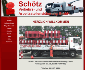 johann-schoetz.com: Home - Schötz Verkehrs- und Arbeitsstellensicherung
Schoetz Verkehrs- und Arbeitsstellensicherung GmbH Fürth, Dachau, Hammelburg