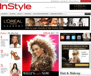 styoefind.com: Home - InStyle
The leading fashion, beauty and celebrity lifestyle site