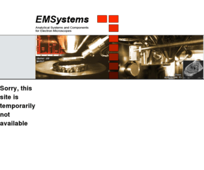 emsystems.biz: EMSystems - Analytical Systems and Components for Electron Microscopes
EMSystems produces and sells innovative analysing systems enabling cathodoluminescence- or X-ray fluorescence measurements as accessory equipments on electron microscopes.