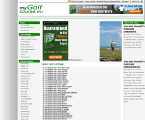 mygolfcourse.eu: My Golf Course Real Estate
Golf Courses in Europe. Featured Golf packages. Golf property Listings