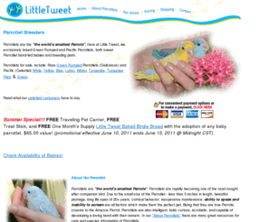 parrotletparrots.com: Parrotlet Breeders |  Parrotlets & Breeding Pairs
Parrotlet Breeders, We breed Pacific Parrotlets, Parrotlet hand-fed babies and breeding pairs.