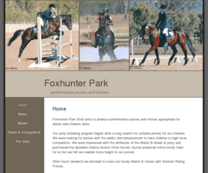 foxhunterpark.com: Home
Foxhunter Park - performance ponies and horses