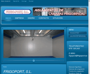 frigoport.es: FRIGOPORT, S.L.
Joomla! - el motor de portales dinámicos y sistema de administración de contenidos