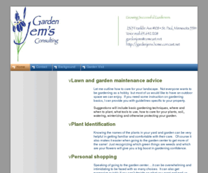 gardenjems.com: Home - Garden JEMs Consulting
Home landscape developement and care