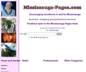 mississauga-pages.com: Mississauga pages
Find quality and service at a reasonable price for businesses, trades and porfessionals serving Mississauga and the GTA