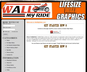 wallmyride.com: WallMyRide.com: Lifesize Wall Graphics
WallMyAthlete.com: Lifesize Wall Graphics