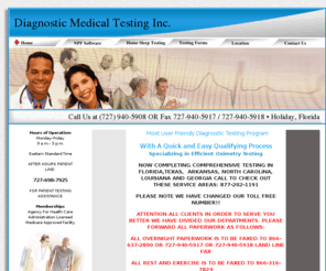 dmt-idtf.com: Overnight Oximetry / IDTF  Internet Overnight Oximetry Testing System
Overnight Oximetry. We are a Nationwide Company that will help you with your oxygen qualification. Contact our independent diagnostic testing facility where we work with medical equipment companies and NPF, Inc. software to provide reliable oximetry test results. 