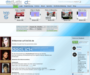 doclick.org: DoClick Webentwicklung
DoClick.de-info.de Ihre Plattform für günstige Webseitenentwicklung und Netzwerk für Programmierer