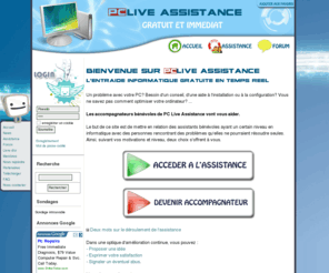 pclive-assistance.fr: PC Live Assistance - l'entraide informatique gratuite et immédiate
{func:desc}