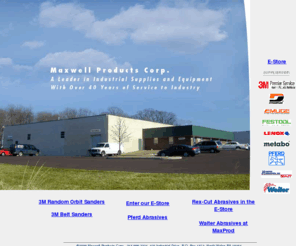 maxprod.com: Maxwell Products Corp. - Industrial Supplies - North Wales, PA 215-699-2224
