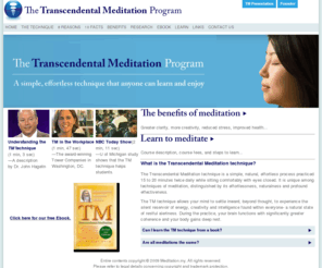 meditation.my: Meditation.my | How To Meditate | Meditation Course To Relief Stress
 Over 600 scientific studies validate Transcendental Meditation. This is the best meditation to remove stress. Learn about the benefits of meditation for mind, body, health and environment. TM personal instruction and follow-up. Centres worldwide.