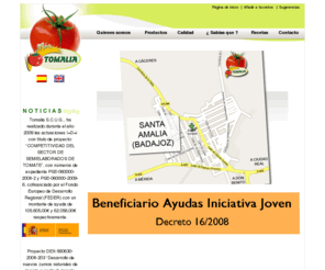 tomalia.com: Tomalia, tomates de extremadura
Tomalia, tomates de extremadura