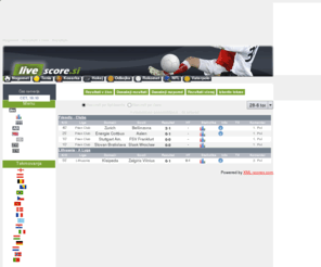 livescore.si: Nogomet - Rezultati v živo - Rezultati -
Live Scores, Live Results