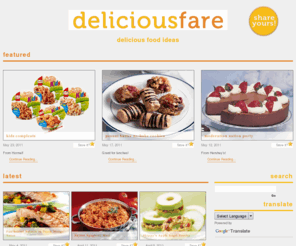 deliciousfare.com: Delicious Fare
Your online food fair