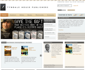 tyndalehousepublishers.org: Tyndale House Publishers - Christian Fiction, Nonfiction, Children's Books and Bibles
 Tyndale publishes Christian fiction, nonfiction, children's books, and other resources, including Bibles in the New Living Translation (NLT).  Find new book releases, bestselling titles, author news and more. 