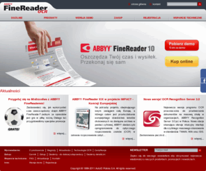 finereader.pl: ABBYY FineReader 10 :: oprogramowanie OCR do skanera - rozpoznawanie pisma i tekstu
ABBYY FineReader 10 - jest to najlepszy obecnie program OCR. Przetwarzanie dokumentów przy pomocy programu FineReader nigdy nie było jeszcze tak proste.