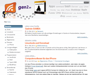 gen2.de: gen2 next generation - Linux, Computer, Programmieren - Ein neues WordPress-Weblog
Ein neues WordPress-Weblog