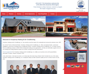 humphreyhvac.com: Humphrey Heating and Air Conditioning, Onslow, New Hanover, Carteret, Duplin
Humphrey Heating and Air Conditioning - Residential & Commercial HVAC from Onslow to New Hanover, Carteret to Duplin