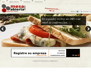 mesaabierta.com: MesaAbierta.com | Restaurantes
MesaAbierta.com | Encuentra y reserva un restaurante por internet y recibe una confirmacion inmediata de tu reserva!