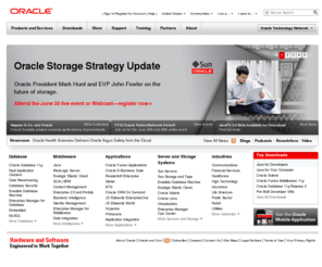 profitlogic.com: Oracle | Hardware and Software, Engineered to Work Together
Oracle is the world's most complete, open, and integrated business software and hardware systems company.
