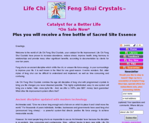 quantumfengshui.com: Life Chi Feng Shui Crystals enhance life easily and economically
Life Chi Feng Shui Crystals improve life by doing Feng Shui fast & effectively. Free Feng Shui tips-Lifetime Guarantee