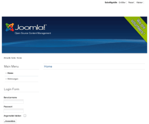 tetralim.com: www.tetralim.de
Joomla! - dynamische Portal-Engine und Content-Management-System