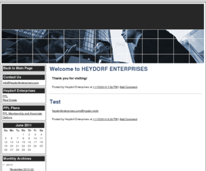 heydorfenterprises.com: HEYDORF ENTERPRISES
