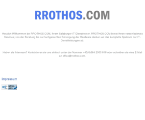 rrothos.com: RROTHOS IT Dienstleistungen
