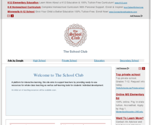 schoolclub.org: The School Club
The official website of The School Club