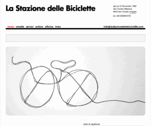 bicipieghevoli.info: la Stazione delle Biciclette
Biciclette, ricambi e accessori. Vendita on-line. Biciclette e telai artigianali e su misura. Borse e carrelli da viaggio turismo e trasporto. Biciclette pieghevoli Brompton e Dahon. montaggio Ruote, Ciclismo urbano, Commuter, Pista, Scatto-Fisso, Fixed-Gear, Single-Speed, Contropedale, Ciclocross, Schwalbe, Miche, Sugino, Brooks, Surly, Niner, 29er