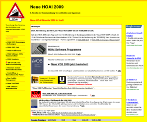 hoai-2009.info: HOAI 2009
Neue HOAI 2009: ► Text ► Neuerungen/Änderungen ► neue Fachliteratur und Software zur 6.Novelle HOAI Honorarordnung für Architekten und Ingenieure.