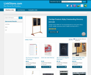 linkstore.com: Directory Links
Get linked today. Provides quality links for domain owners and website owners.