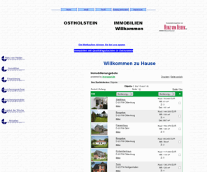 ostholstein-immobilien.com: Ihr Immobilienprofi in Ostholstein
Immobilien mit Qualitätsgutachten in Ostholstein.Baufinanzierungen, Alles aus einer Hand,Bau,Kauf,Finanzierung,Beschaffung v. Fördermitteln.Service auch nach der Bauzeit. 