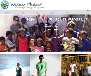 worldminded.com: World Minded, Eco-lifestyle clothing with a purpose.
World Minded :  - Womens Mens Kids Accessories Outlet Gift Certificate charitable clothing, organic cotton, t-shirts, Eco-friendly clothing, made in USA