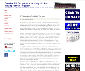 dee4life.com: DFC Supporters' Society - Homepage
Official website of the Dundee FC Supporters' Society Ltd.