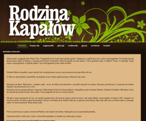 rodzinakapalow.pl: Rodzina Kapałów
Rodzina Kapałów, rodzina kapalow, radioznin, radiożnin, żnin, audycja