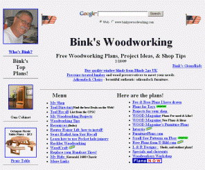 for wood workers. Free wood working plans and free woodworking plans