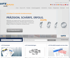 lutz-solingen.com: LUTZ BLADES: Klingen für Industrie, Medizin, Handwerker, Folie, Chemiefaser, Glasfaser, Medizin, Nahrungsmittel, Automobil, Doppelweberei.
Klingen für Industrie, Medizin, Handwerker, Folie, Chemiefaser, Glasfaser, Medizin, Nahrungsmittel, Automobil, Doppelweberei.