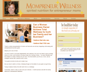 mompreneurwellness.com: Mompreneur wellness, health, and nutrition expert Cydney Smith
My name is Cydney Smith, and I help mompreneurs succeed in self-employment while still being devoted to their kids. I do this by teaching entrepreneurial mothers how to use food and nutrition as key tools to get where they want to be in life.