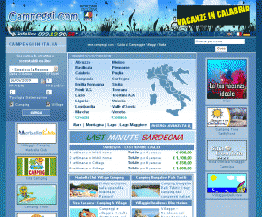 campeggi.com: Campeggi Italia - Camping Italy - Villaggi Italia
Campeggi Italia. 2500 Camping e Villaggi in Italia. Camping Italy. I migliori campeggi e villaggi