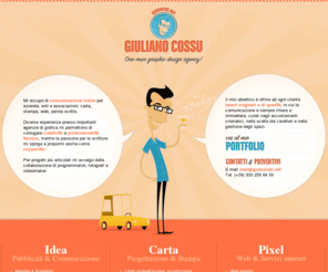 gudowski.net: Giuliano Cossu | Grafica, Web Design, Pubblicità & Comunicazione Visiva | Monfalcone
Giuliano Cossu è un grafico di Monfalcone (GO) specializzato in grafica, web design, comunicazione cartacea e visiva.