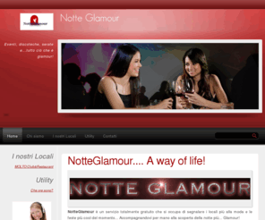 notteglamour.com: Notte Glamour - Eventi e Mondanità
Sito del gruppo di pubbliche relazioni Notte Glamour